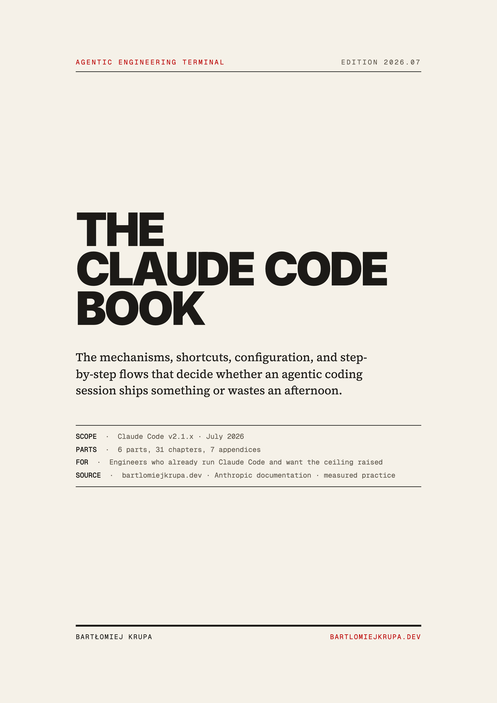 Cover of The Claude Code Book